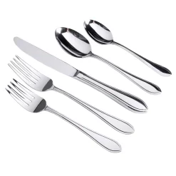 Gibson Home Herington 20-Piece Stainless Steel Flatware Set (Service For 4)