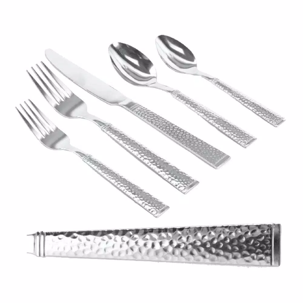 Gibson Home Prato 45-Piece Flatware Set (Service For 8) 3 Gibson Home Prato 45-Piece Flatware Set (Service For 8)