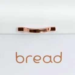 Countertop Storage Home Basics White Grove Bread Box -Home Accents shop white bread boxes hdc55218 44 1000