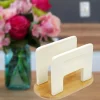 Countertop Storage Creative Home Stained In Off White Natural Bamboo Napkin Holder Table Tissue Holder Kitchen Towel Dispenser -Home Accents shop white creative home napkin holders 73421 64 1000
