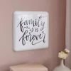 Wall Signs DANYA B “Family Is Forever” Farmhouse Home Decor Metal Wall Art 1 Wall Signs DANYA B “Family Is Forever” Farmhouse Home Decor Metal Wall Art -Home Accents shop white danya b wall signs cu26634 64 1000