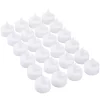 Flameless Candles Lavish Home 1.5 In. H LED Tea Light Candle Set (24-Piece) -Home Accents shop white lavish home flameless candles 72 0240 64 1000