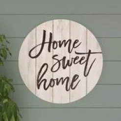Decorative Letters P Graham Dunn “Home Sweet Home” Oversized Washed White Wood Wall Decor -Home Accents shop white p graham dunn decorative letters btp0002 1f 1000