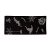 Indoor Halloween Decorations Xia Home Fashions 0.1 In. H X 16 In. W X 36 In. D Happy Halloween Double Layer Table Runner In Black -Home Accents shop xia home fashions halloween party decorations xd188021636black 64 1000