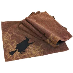 Indoor Halloween Decorations Xia Home Fashions 0.2 In. H X 18 In. W X 13 In. D Witching Hour Halloween Placemats (Set Of 4)