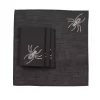Indoor Halloween Decorations Xia Home Fashions 0.1 In. H X 20 In. W X 20 In. D Halloween Spider Web Napkins In Black (Set Of 4) -Home Accents shop xia home fashions halloween tabletop decorations xd188012020black 64 1000