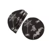 Indoor Halloween Decorations Xia Home Fashions 0.1 In. H X 16 In. W Happy Halloween Double Layer Placemats In Black (Set Of 4) 1 Indoor Halloween Decorations Xia Home Fashions 0.1 In. H X 16 In. W Happy Halloween Double Layer Placemats In Black (Set Of 4) -Home Accents shop xia home fashions halloween tabletop decorations xd1880216rndblack 64 1000