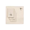 Indoor Halloween Decorations Xia Home Fashions 0.1 In. H X 20 In. W X 20 In. D Halloween Creepy Spiders Napkins In Natural (Set Of 4)