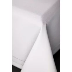 Table Linens & Kitchen Linens Xia Home Fashions 60 In. In. X 84 In. White Double Hemstitch Easy-Care Tablecloth 7 Table Linens & Kitchen Linens Xia Home Fashions 60 In. In. X 84 In. White Double Hemstitch Easy-Care Tablecloth -Home Accents shop xia home fashions tablecloths xd110996084w 4f 1000
