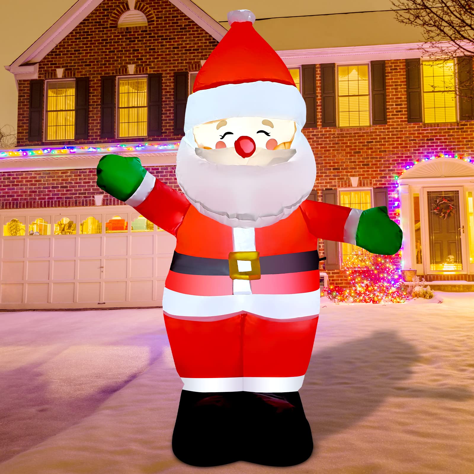 Home Accents shop -Home Accents shop inflatable santa1